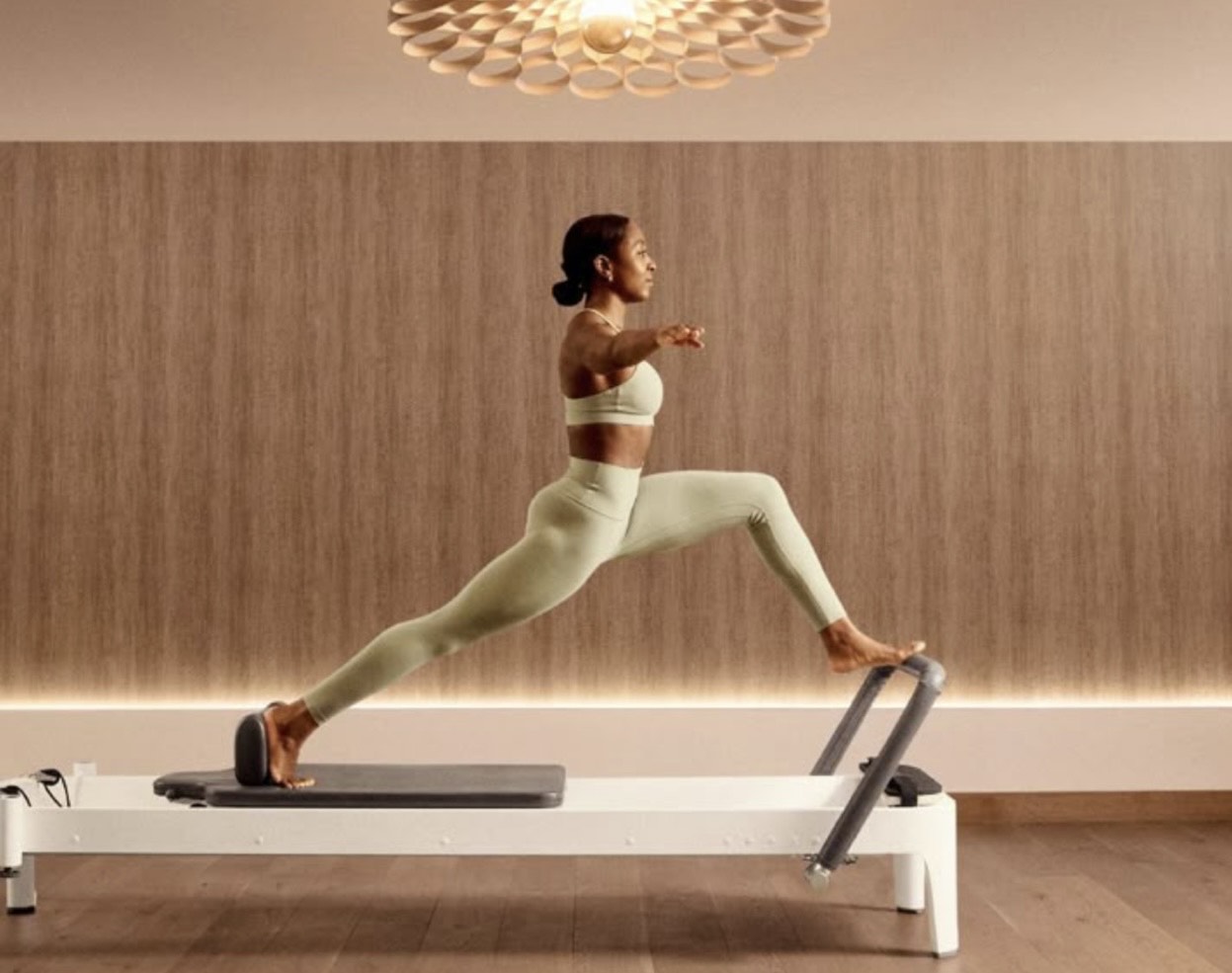 Pilates studio website featuring elegant design, class schedule overview, and integrated online booking system.by neksus